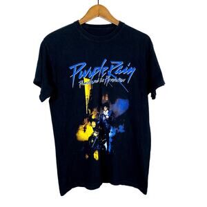 Prince Purple Rain Graphic Tee Revolution Short Sleeve - M